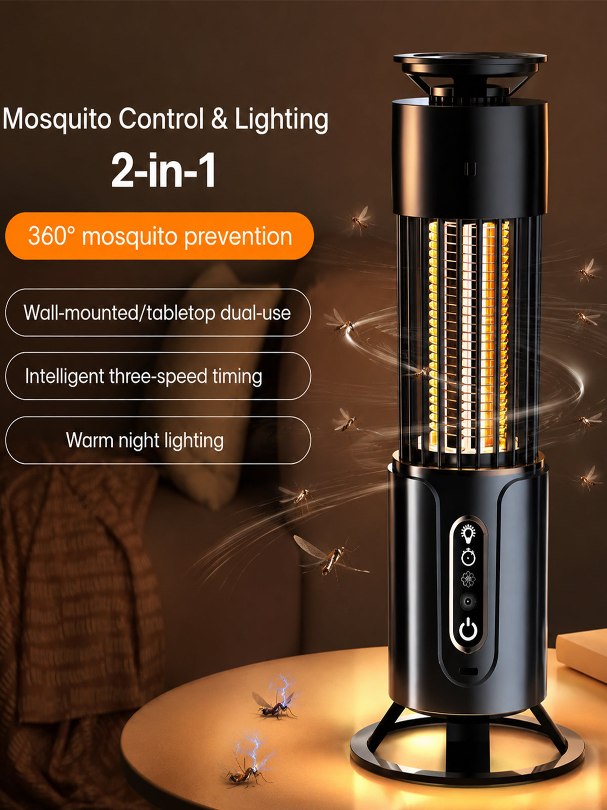 Indoor Mosquito Zapper - UV Electric Repeller for every Home - Rovanastore.com