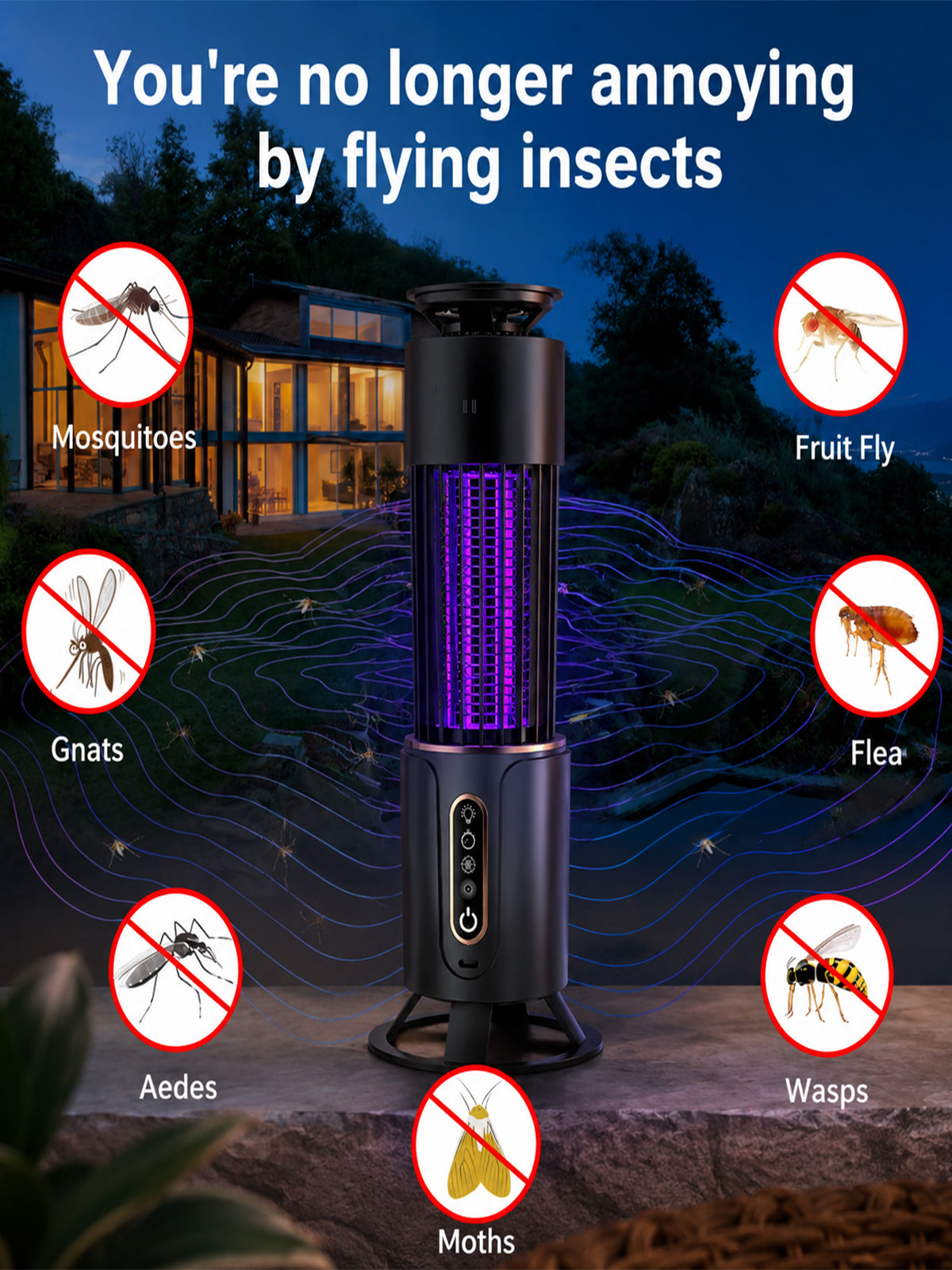 Indoor Mosquito Zapper - UV Electric Repeller for every Home - Rovanastore.com